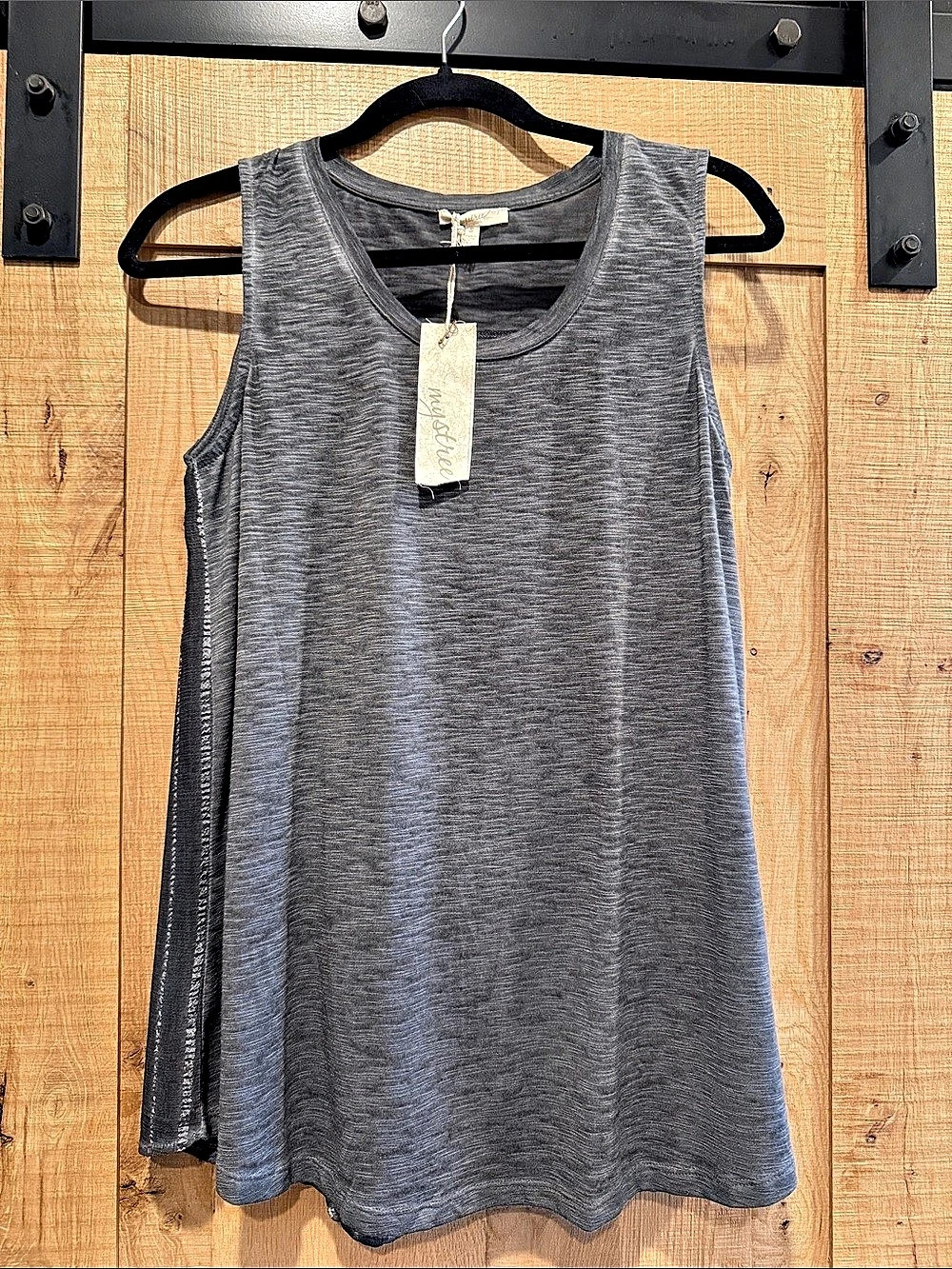 Mystree Gray Tank Top